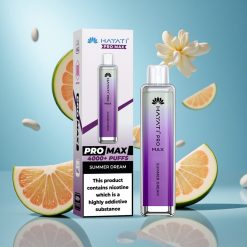 Hayati Pro Max 4000 Puffs Estrebeeritud Kristal 1400mAh aku Estonia vape wholesale
