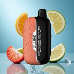 IGET Moon K5000 5000 Puffs Maasika Apelsin Roheline Jää (81.5 g, 49.5x25.3x99.4 mm) Estonia vape wholesale