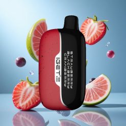 IGET Moon K5000 5000 Puffs Maasikas Mustikas Jõhvits Eesti vape wholesale Netokaal 81,5 g Mõõtmed 49,5x25,3x99,4 mm