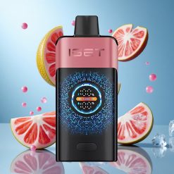 IGET ONE 12000 Puffs Maasika-Granaadi Jää 2700 mAh aku suurus 46mm x 25.5mm x 107.7 mm Estonia vape wholesale