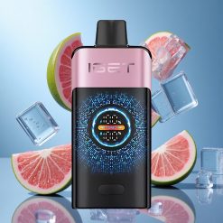 IGET ONE 12000 Puffs Mustika Jää 2700 mAh Akumaht Estonia vape wholesale
