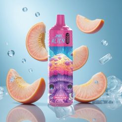 JNR Alien 10000 Puffs 20ml E-mahl Virsikujää LED (RGB) valgustus Estonia vape wholesale