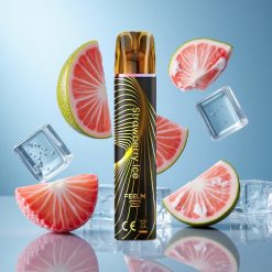 JNR Black&Golden 600+200 Puffs Maasikajää 550mAh Estonia vape wholesale