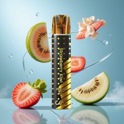 JNR Black&Golden 600+200 Puffs Maasikas-Kiivi 550mAh Akumaht 2ml Vedelikumaht Estonia vape wholesale