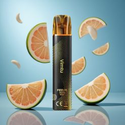 JNR Black&Golden 600+200 Puffs Must Kuldne 550mAh aku Eesti vape wholesale