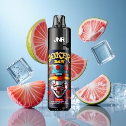 JNR Joker 24K Puffs Maasika-Jää 800mAh Akuga Tüüp-C Laadimine Estonia vape wholesale