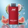 JNR Mega Box 25000 Puffs Vesimelonijää 30ml mahuti ja kahekordne võrk Estonia vape wholesale