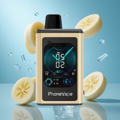 JNR PhoneVape 30000 Puffs Reguleeritav õhuvool Banaani jää Estonia vape wholesale
