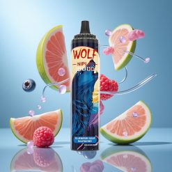 JNR Wolf Niplo 10000 Puffs Must Mesh 1.0 Ohm Sinised Metsamarjad Haprad Vaarikad Estonia vape wholesale