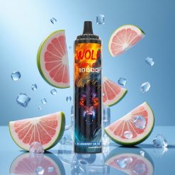 JNR Wolf Niplo 10000 Puffs Mustikas Jääs 20ml Mahutavus Estonia vape wholesale