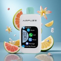 AirFuze Smart 30000 Puffs Ühekordselt kasutatav pod 5% Nikotiini Vikerpuuvilja Puhang Estonia vape wholesale