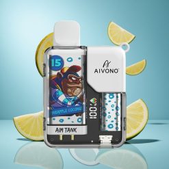 Aivono AIM-TANK 9500 Puffs 18ml E-vedelik Ananass-Kookos Estonia vape wholesale