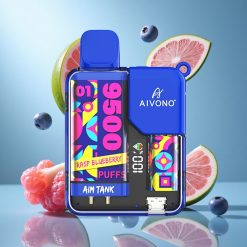 Aivono AIM-TANK 9500 Puffs 18ml Mahutavus Vaarikas-Sinine Estonia vape wholesale