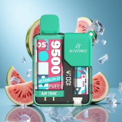 Aivono AIM-TANK 9500 Puffs Jääarbuus 18ml E-vedelik 650mAh aku Estonia vape wholesale