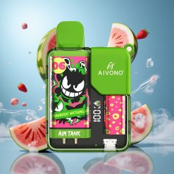 Aivono AIM-TANK 9500 Puffs Maasikas-Arbuus 18ml Mahutavus 650mAh Ak Estonia vape wholesale