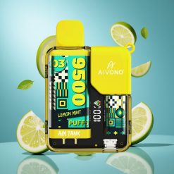 Aivono AIM-TANK 9500 Puffs Sidrunimünt 18ml E-vedelik Estonia vape wholesale