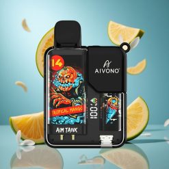Aivono AIM-TANK 9500 Puffs Tropiline Mango 18ml E-vedelik Estonia vape wholesale