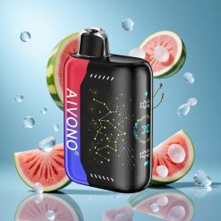 Aivono Aim Boom 25000 Puffs Jäätunud Arbuus-Kirssoolik 28ml E-Liquid 650mAh Akuga Estonia vape wholesale